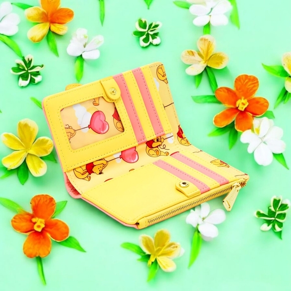 Loungefly Disney Winnie the Pooh Plush Mini Backpack, Tumbler, Wallet & Charm - Picture 12 of 16